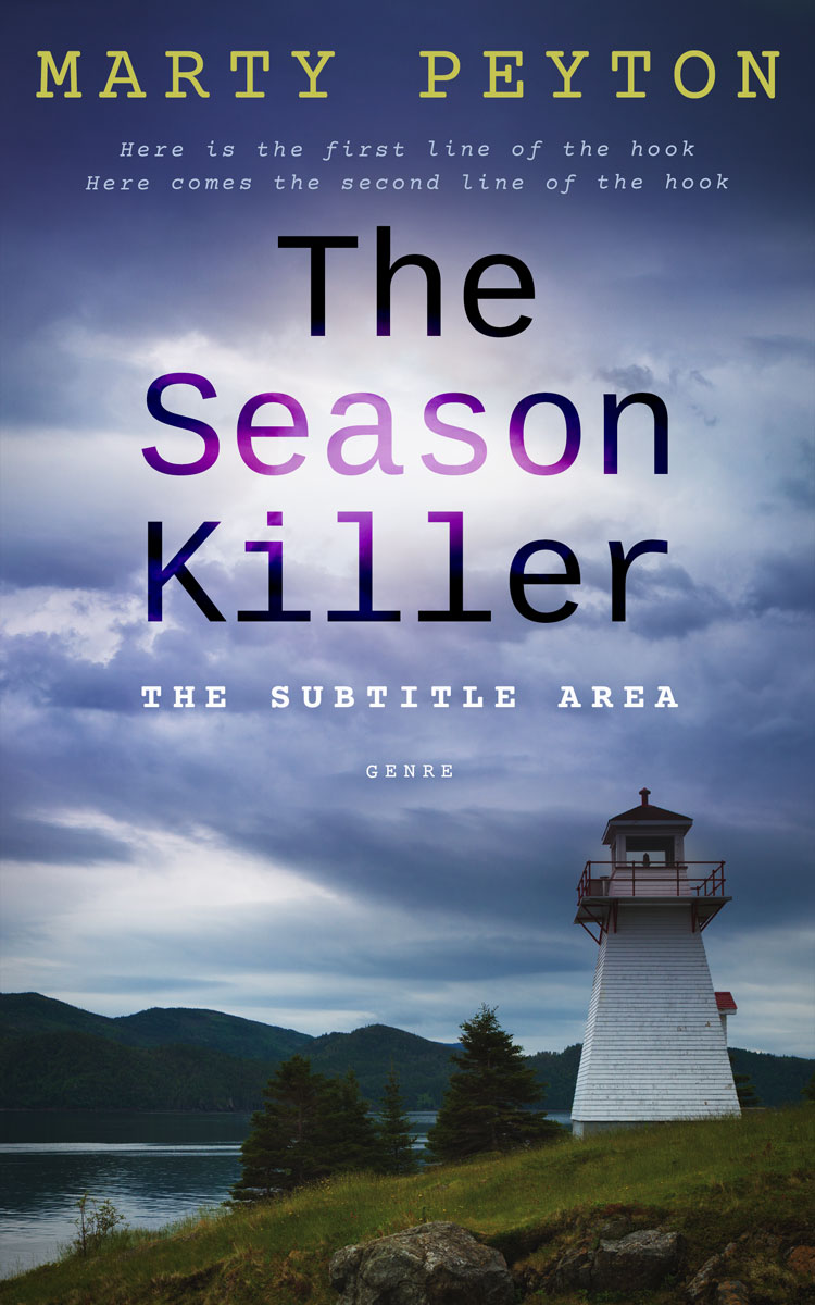 2D view of Premade Literary Fiction Book Cover - Lynch