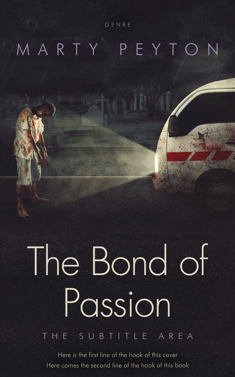 2D view of Premade Apocalyptica Book Cover - Baltic Sea