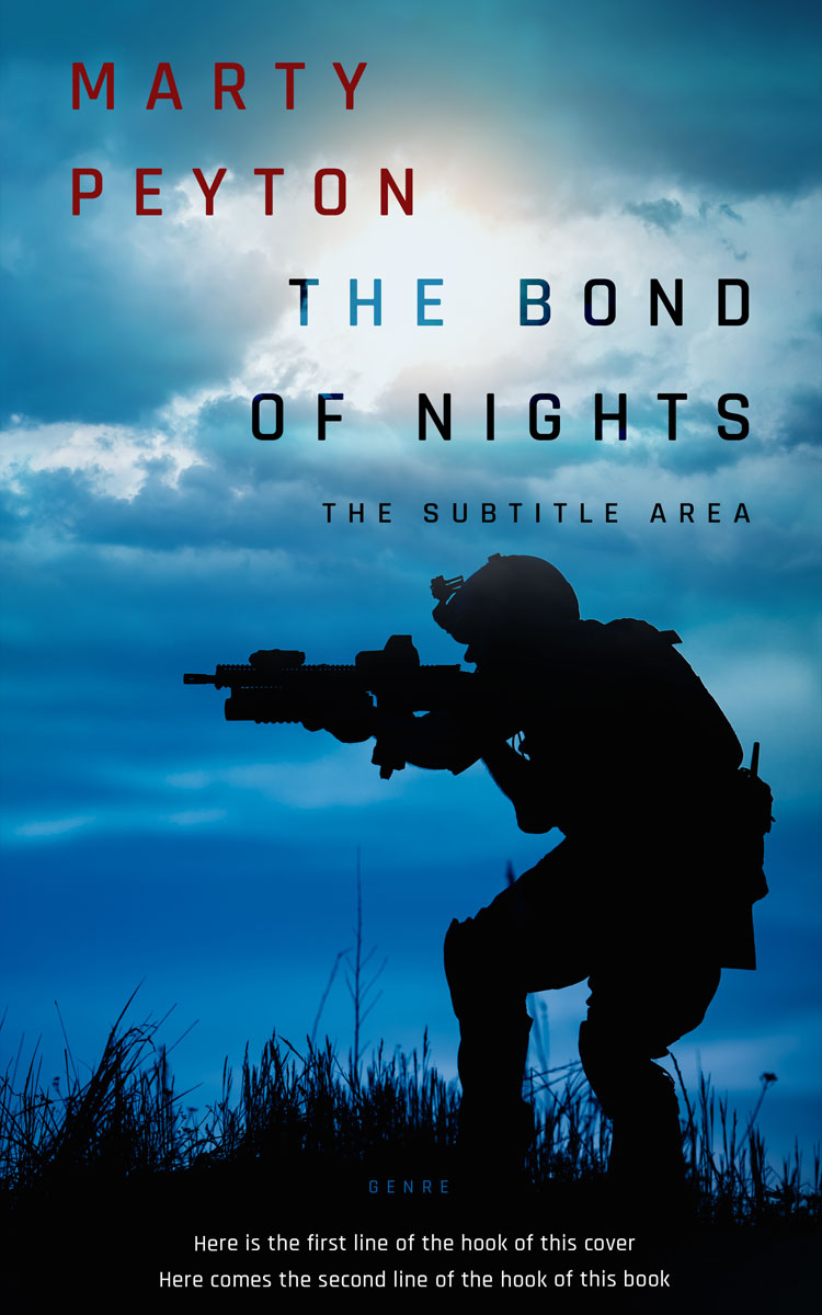 2D view of Premade Mystery & Thriller & Suspense Book Cover - Jelly Bean