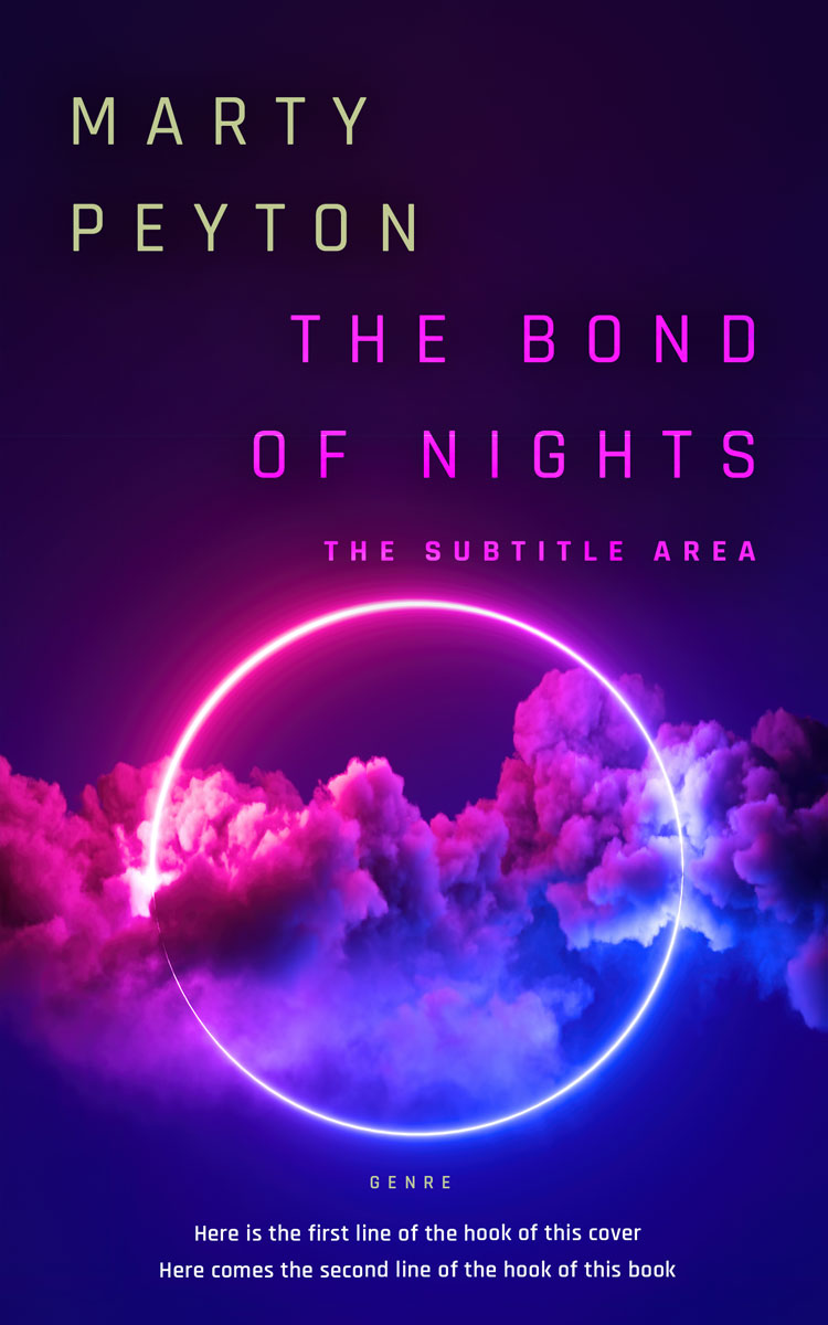 2D view of Premade Science Fiction Book Cover - Tolopea