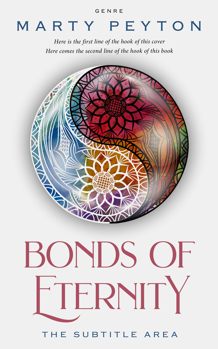 2D view of Premade Religion & Spirituality Book Cover - Gallery