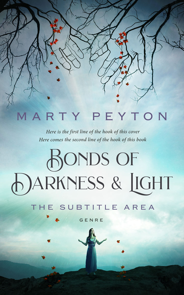 2D view of Premade Religion & Spirituality Book Cover - Jungle Mist