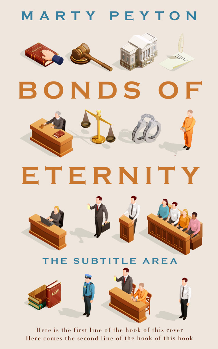 2D view of Premade Politics & Law & Society Book Cover - Pearl Bush