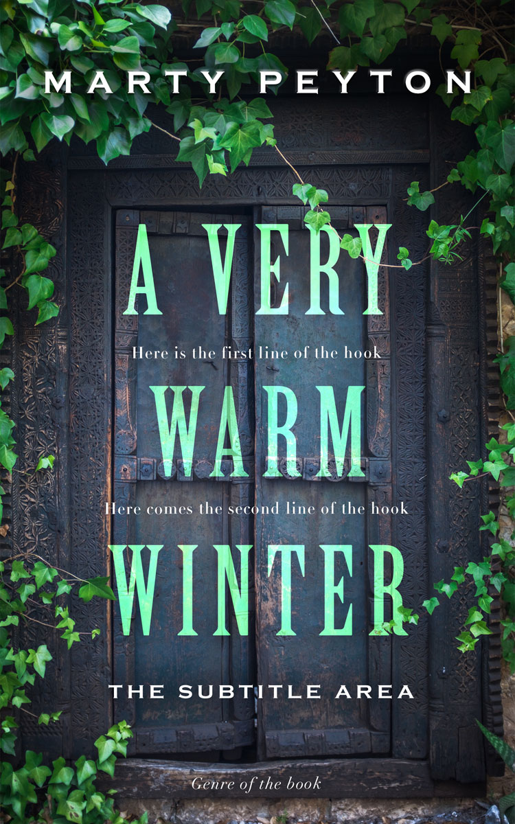 2D view of Premade Mystery & Thriller & Suspense Book Cover - Outer Space