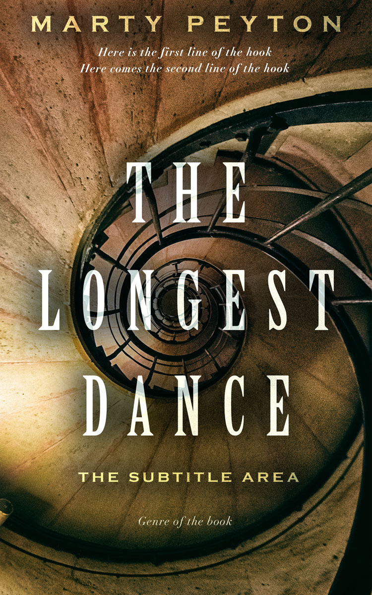 2D view of Premade Mystery & Thriller & Suspense Book Cover - Lisbon Brown