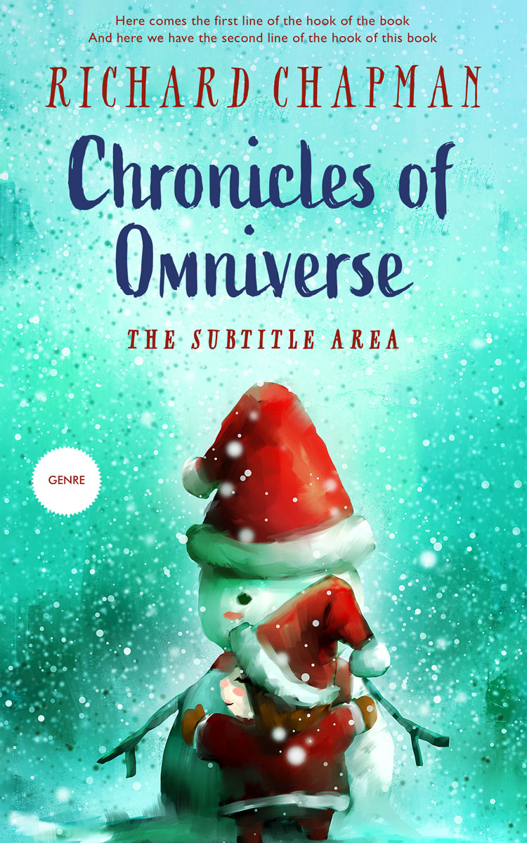 2D view of Premade Teen & Young Adult Book Cover - Riptide