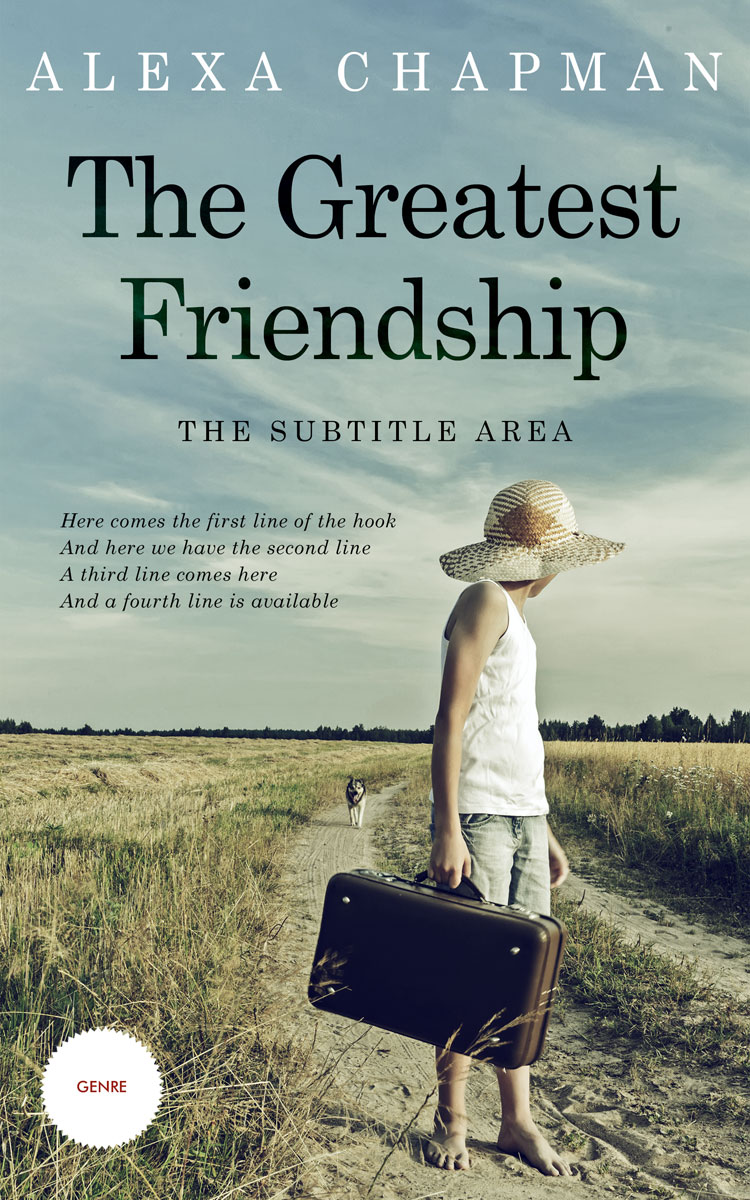 2D view of Premade Teen & Young Adult Book Cover - Envy