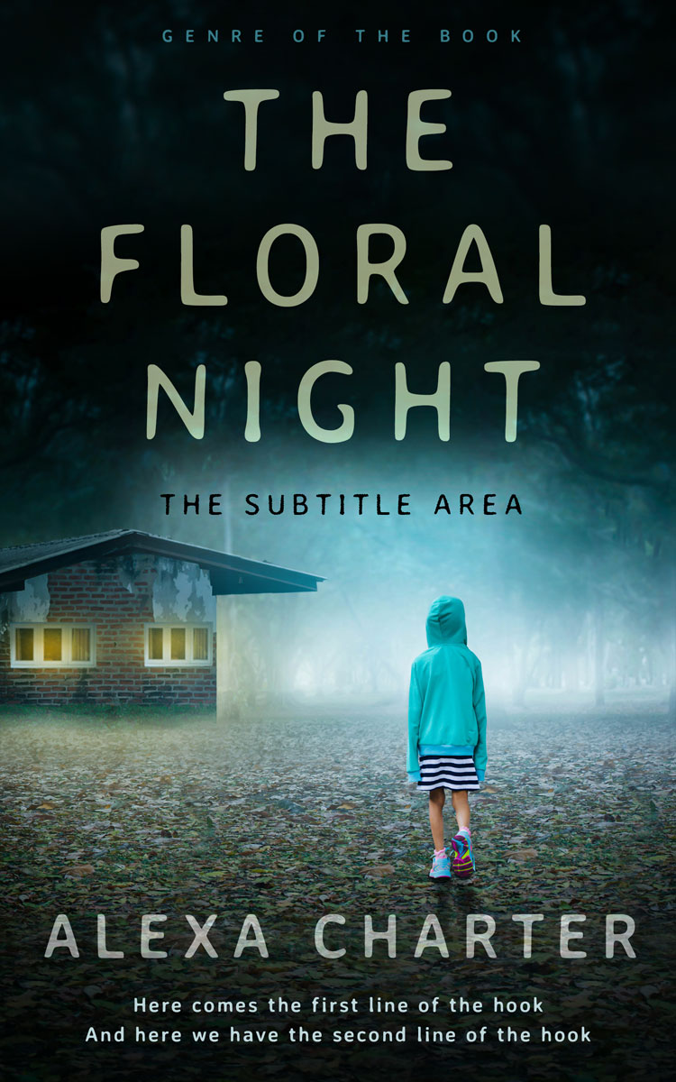 2D view of Premade Fantasy Book Cover - Gulf Stream