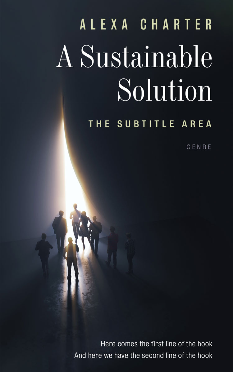 2D view of Premade Mystery & Thriller & Suspense Book Cover - Shark