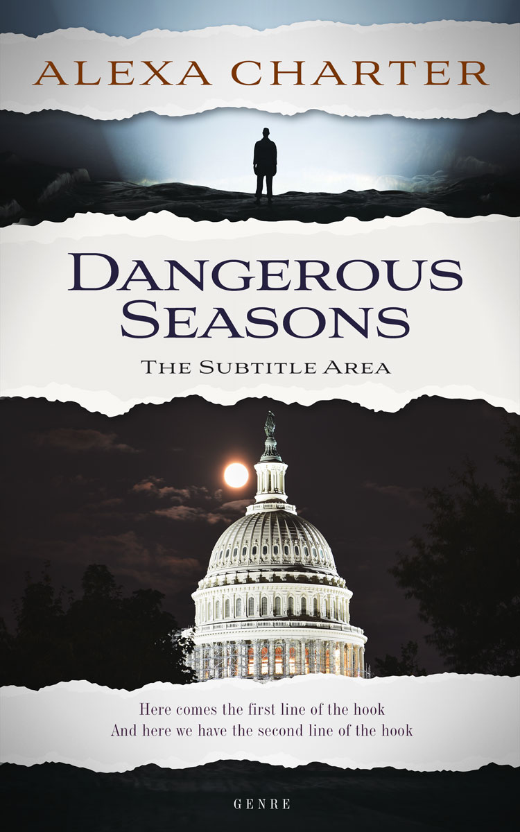 2D view of Premade Mystery & Thriller & Suspense Book Cover - Iron