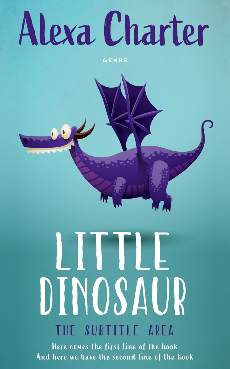 2D view of Premade Teen & Young Adult Book Cover - Tradewind