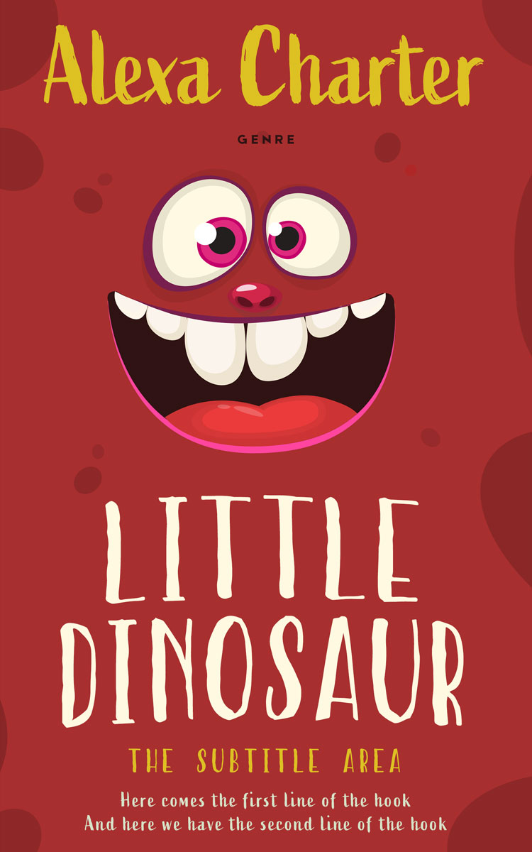 2D view of Premade Fantasy Book Cover - Stiletto