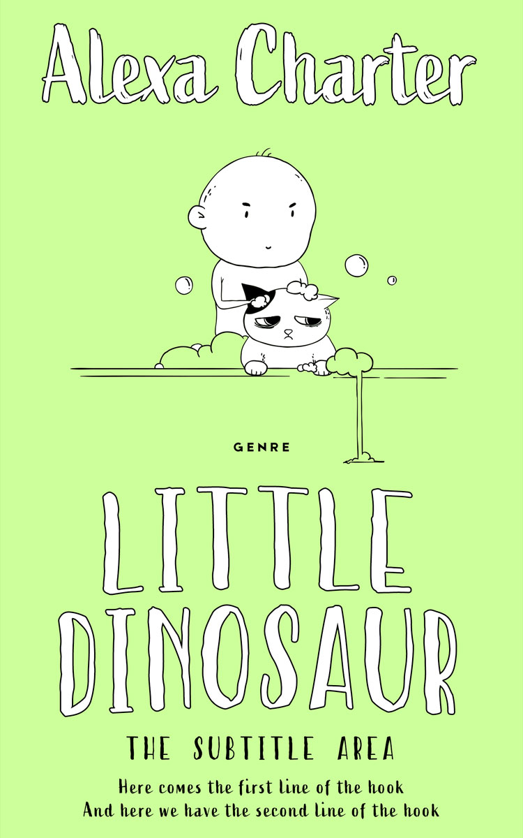 2D view of Premade Children's Book Cover - Gossip