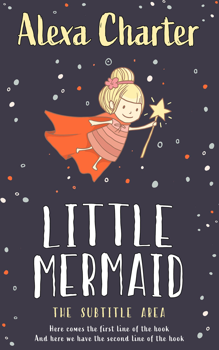 2D view of Premade Teen & Young Adult Book Cover - Tuna