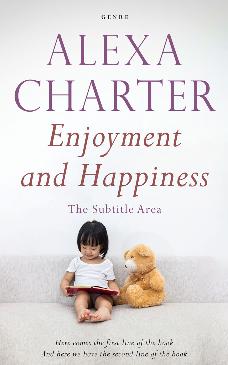 2D view of Premade Family & Parenting Book Cover - Bon Jour