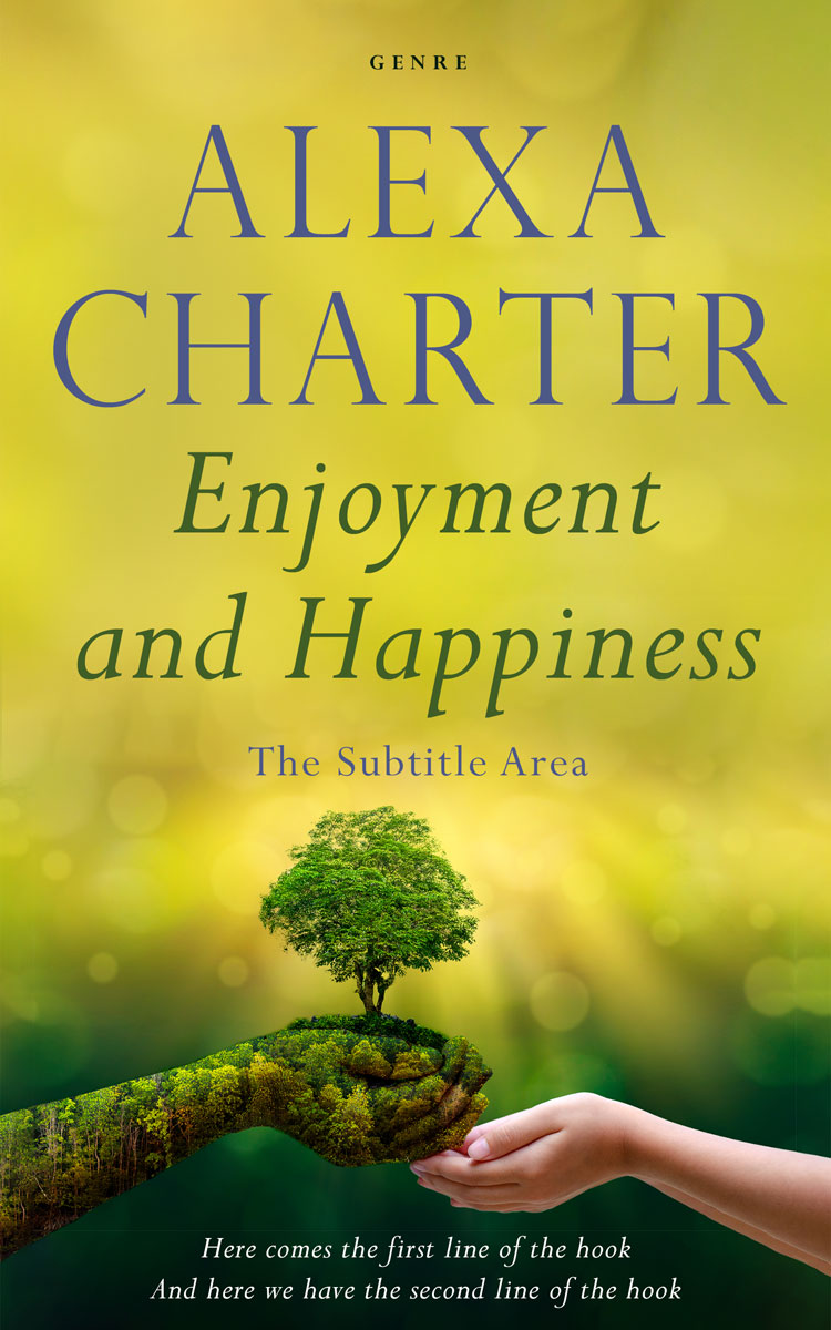 2D view of Premade Environment & Ecology Book Cover - Old Gold