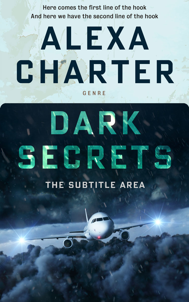 2D view of Premade Action & Adventure Book Cover - Big Stone