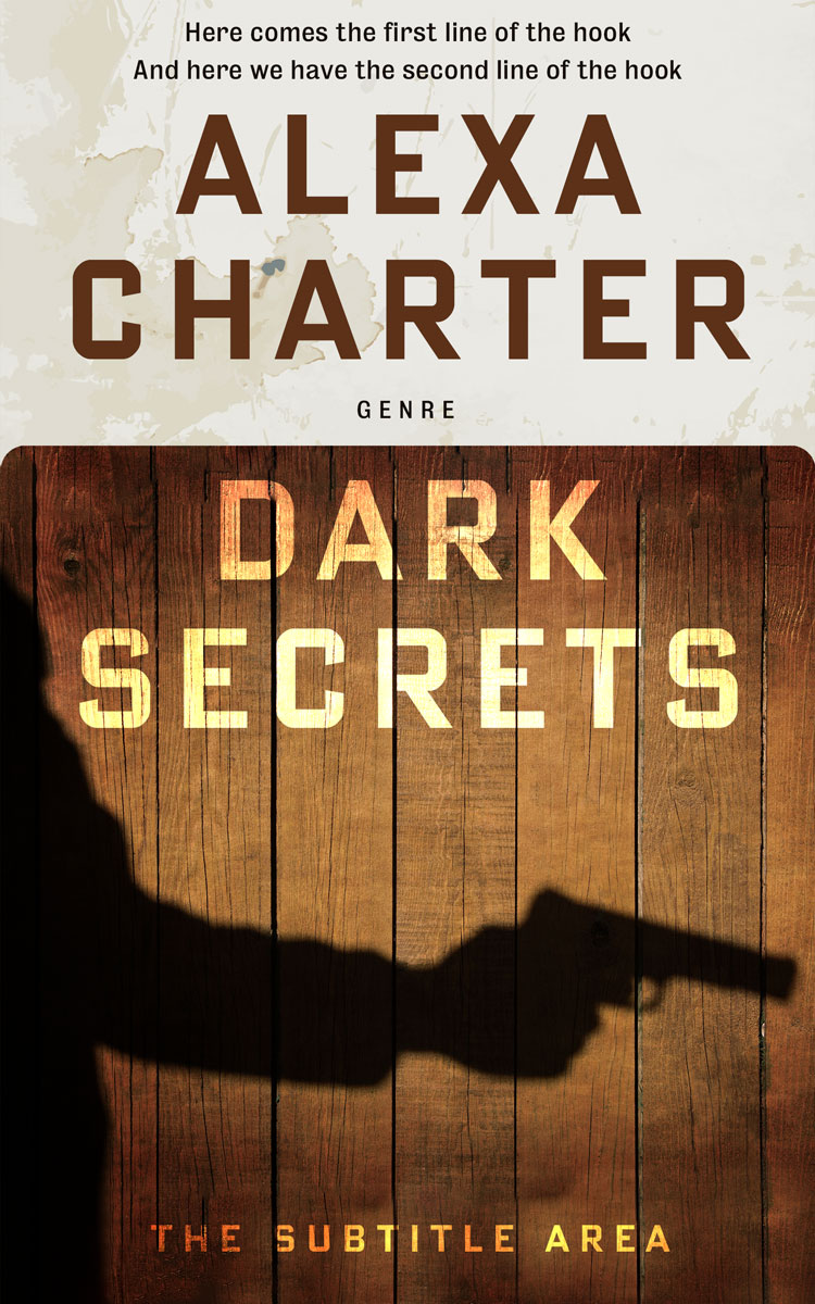 2D view of Nutmeg #22010 - Premade Mystery & Thriller & Suspense Book Cover