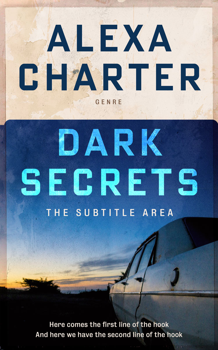 2D view of Premade Mystery & Thriller & Suspense Book Cover - Bone