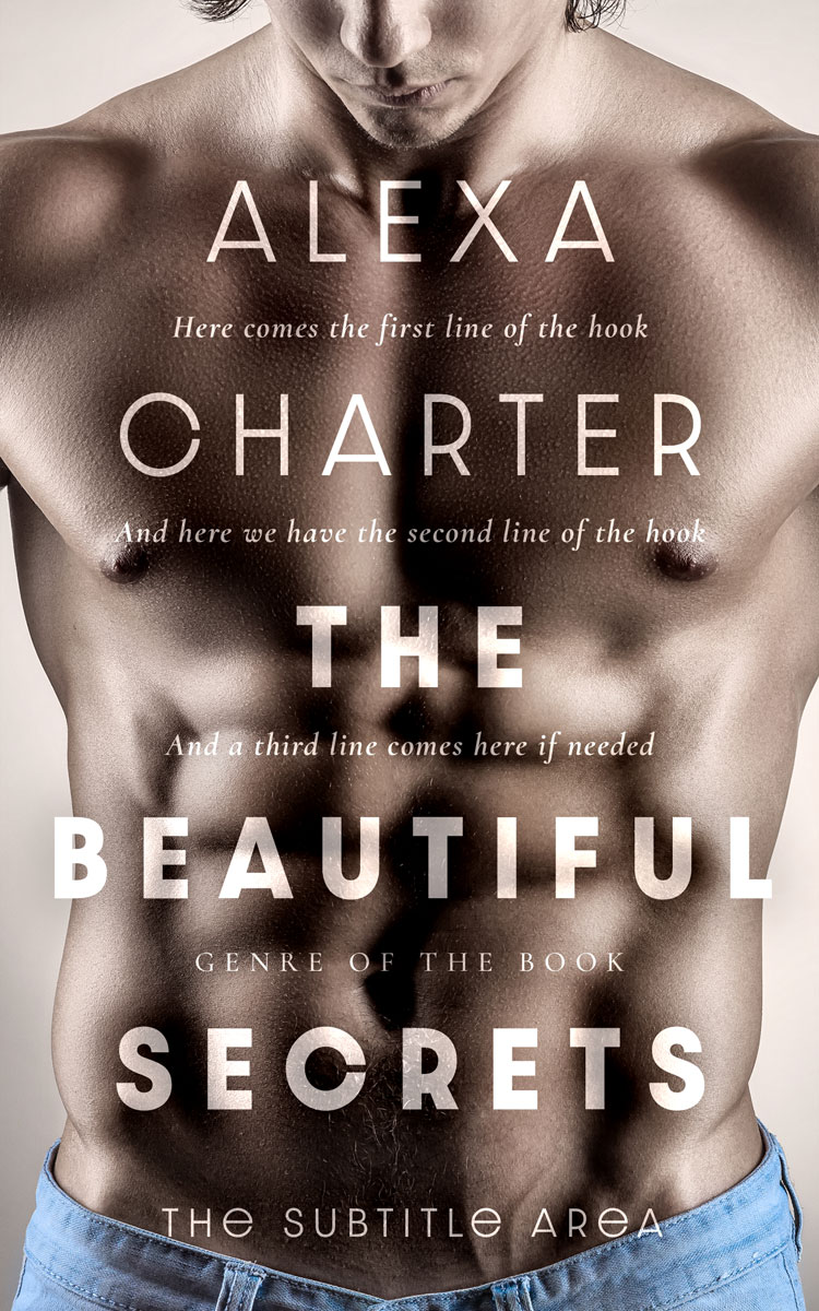 2D view of Premade Erotica Book Cover - Silk