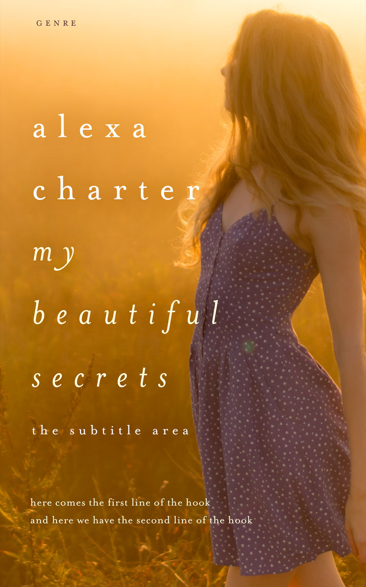 2D view of Premade Romance Book Cover - Bull Shot