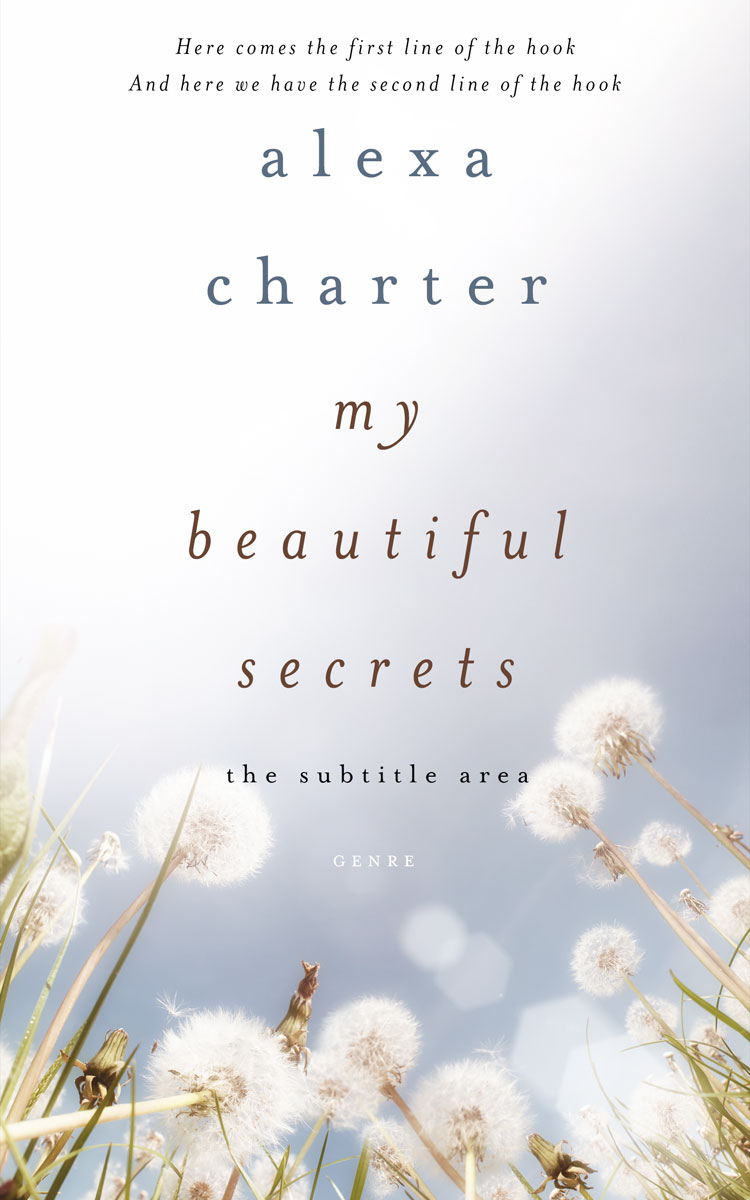 2D view of Premade Nature Book Cover - Iron