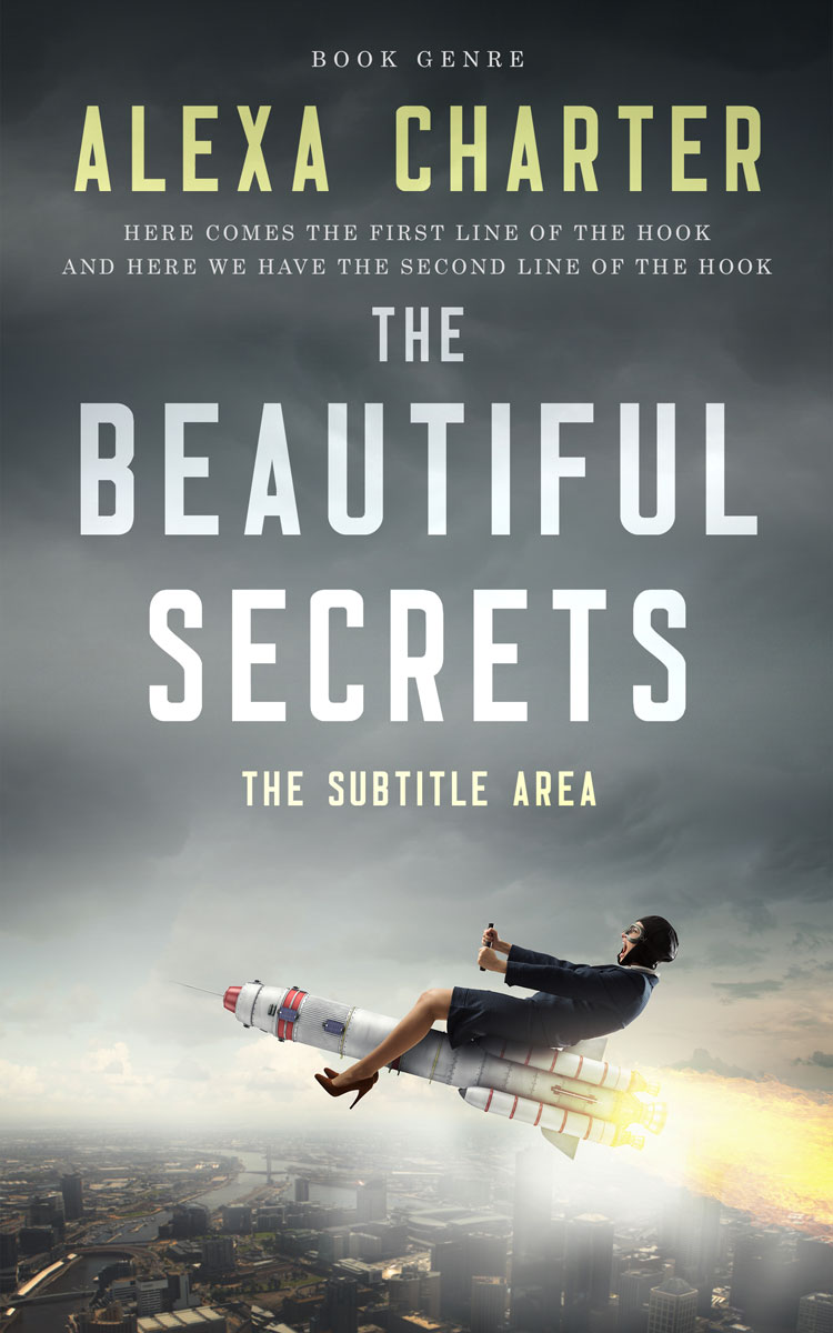 2D view of Premade Business Book Cover - Abbey