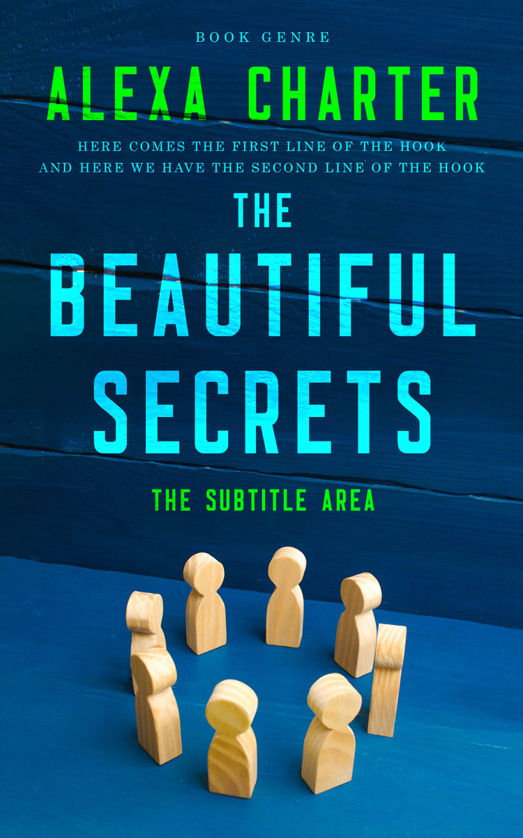 2D view of Premade Education Book Cover - Blue Whale