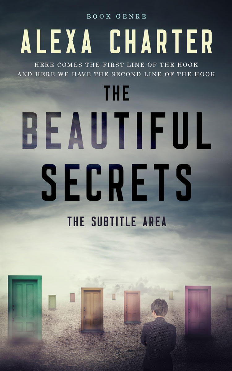 2D view of Premade Self-Improvement & Self-Help Book Cover - Mako