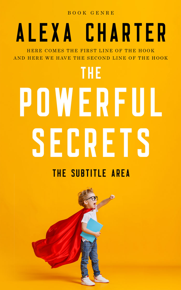 2D view of Premade Education Book Cover - Yellow Sea