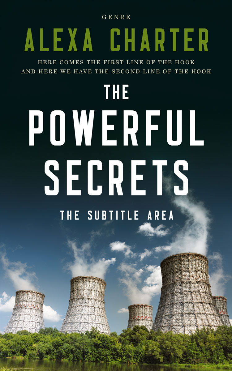 2D view of Premade Science & Nature Book Cover - Timber Green