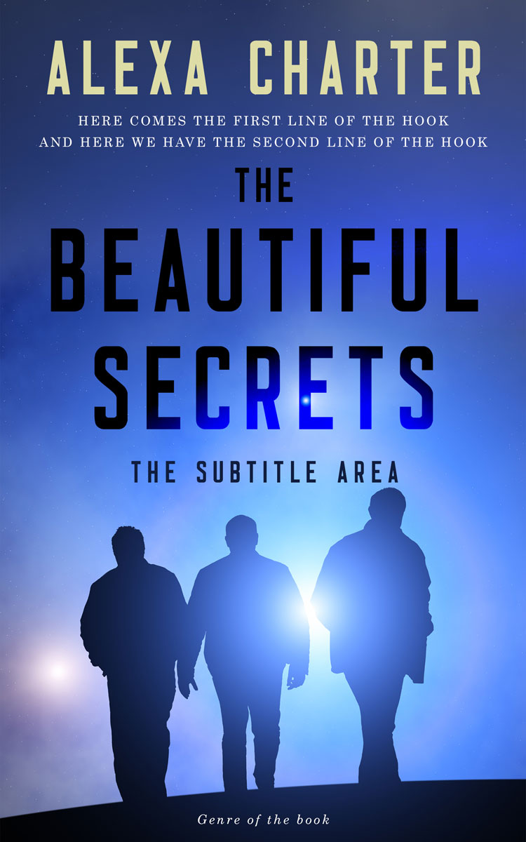 2D view of Indigo #22123 - Premade Mystery & Thriller & Suspense Book Cover