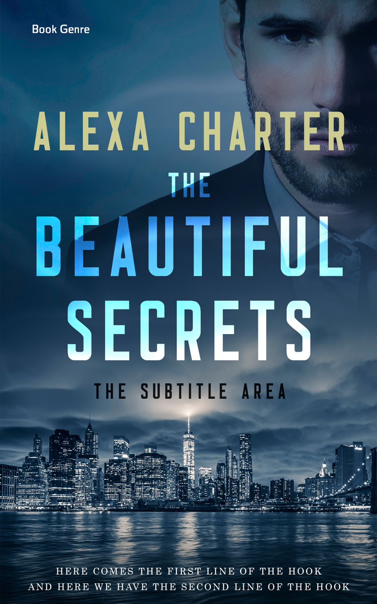 2D view of Premade Paranormal & Urban Book Cover - San Juan