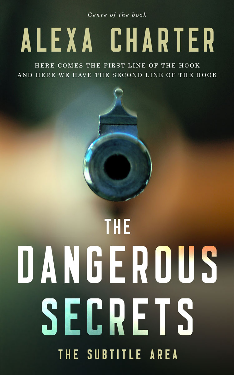 2D view of Premade Mystery & Thriller & Suspense Book Cover - Heavy Metal