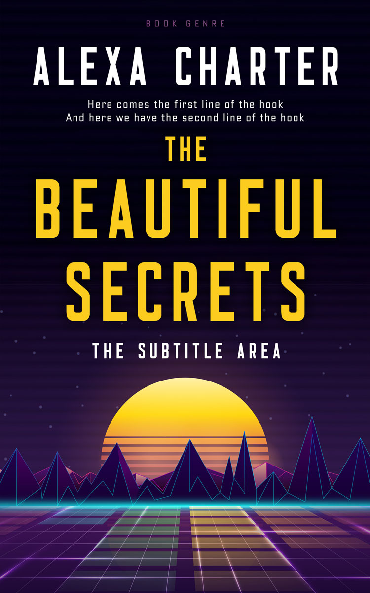 2D view of Premade Mystery & Thriller & Suspense Book Cover - Haiti