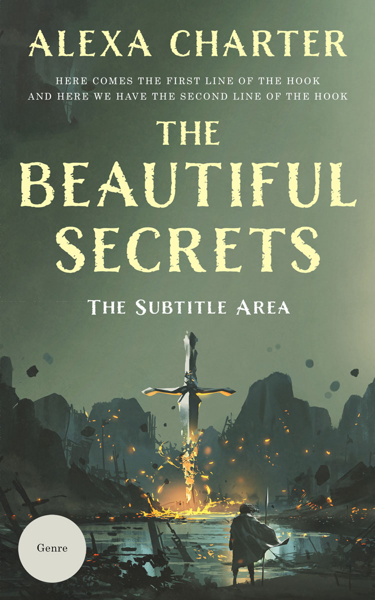 2D view of Premade Fantasy Book Cover - Finlandia