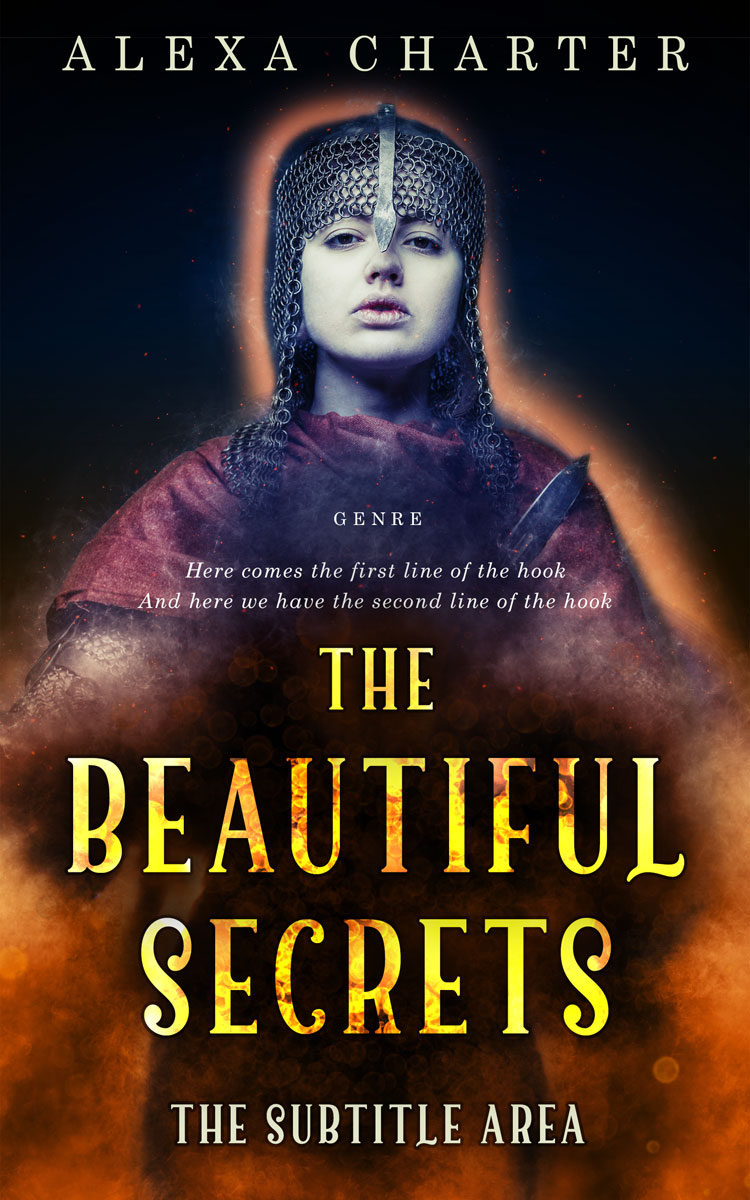 2D view of Premade Historical Book Cover - Tussock