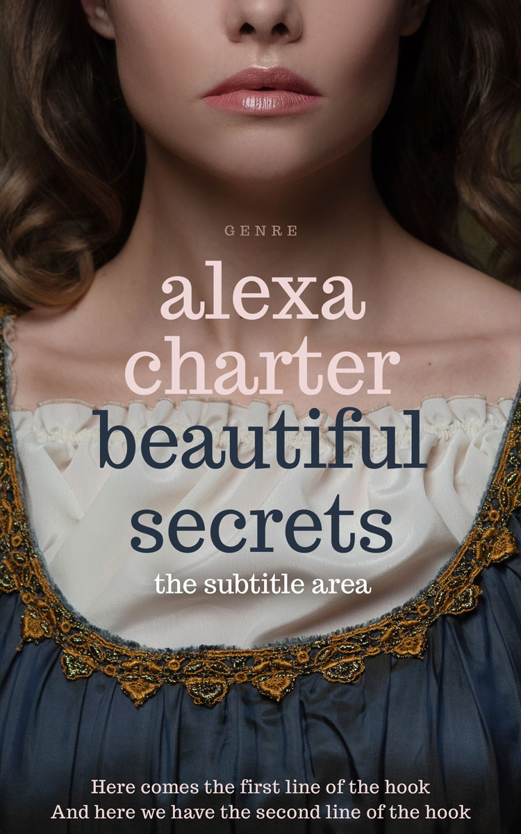 2D view of Premade Abstract Book Cover - Dune