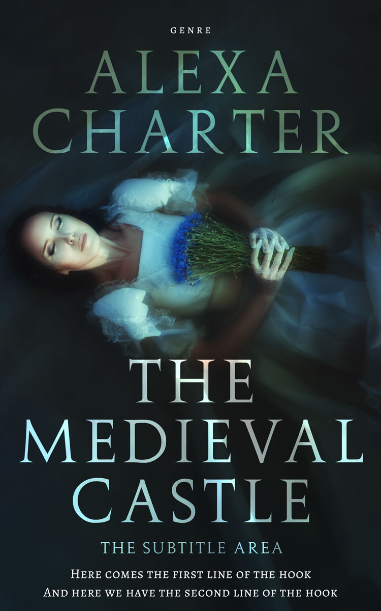 2D view of Premade Mystery & Thriller & Suspense Book Cover - Outer Space