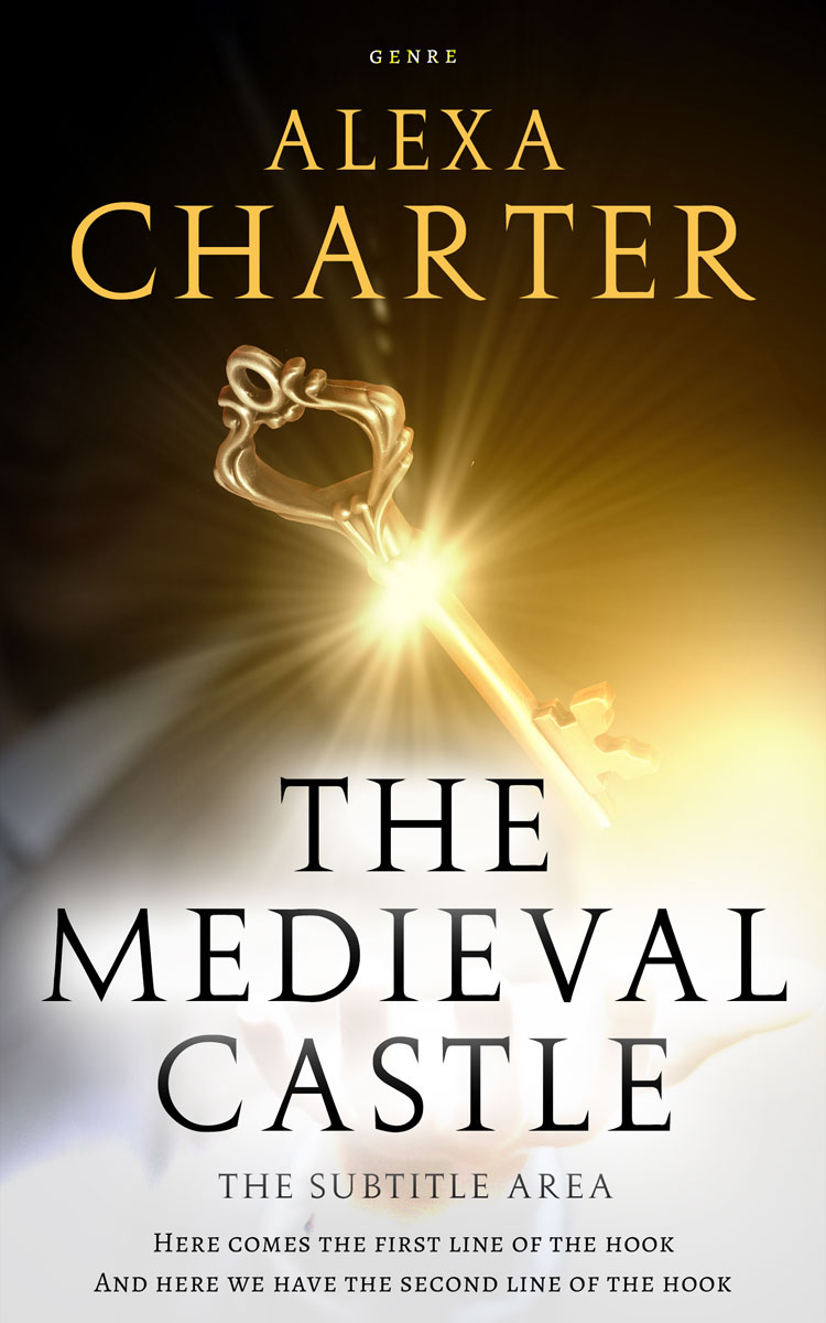 2D view of Premade Fantasy Book Cover - El Paso