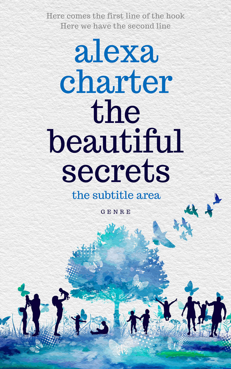 2D view of Premade Nature Book Cover - Jelly Bean