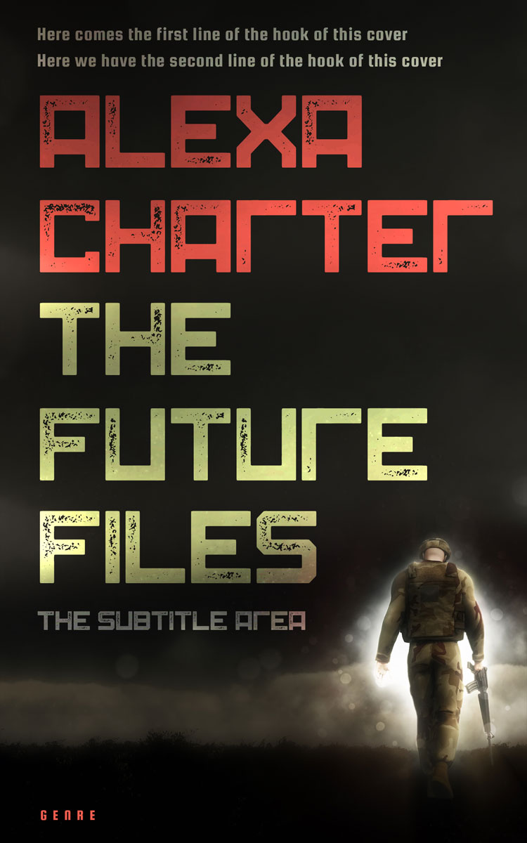 2D view of Premade Mystery & Thriller & Suspense Book Cover - Zeus