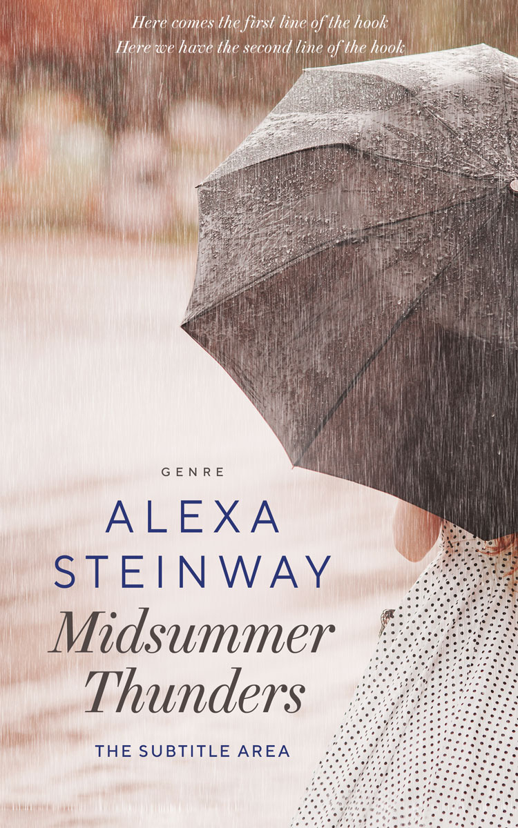 2D view of Premade Literary Fiction Book Cover - Wafer