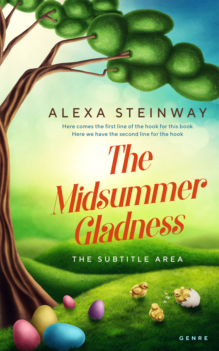 2D view of Premade Children's Book Cover - Everglade