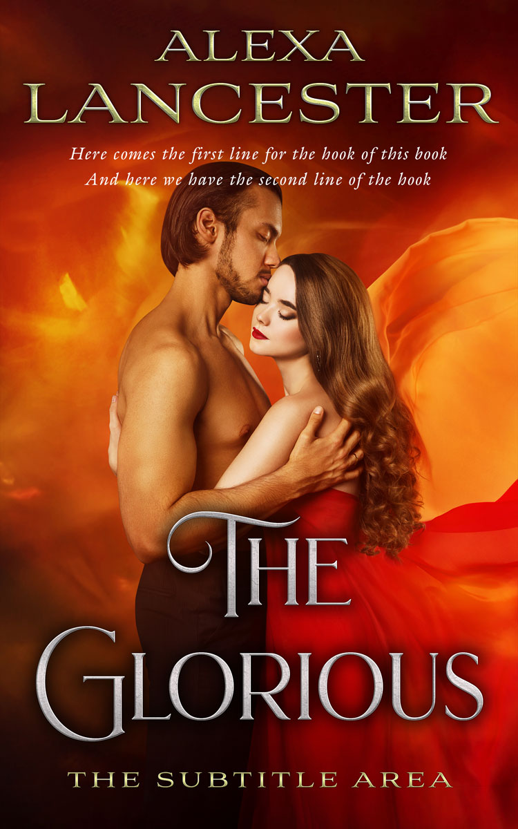 2D view of Premade Erotica Book Cover - Pueblo