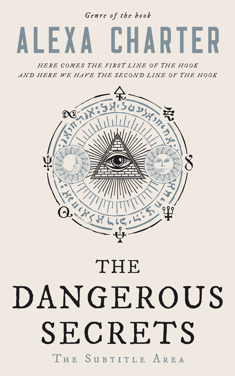 2D view of Premade Religion & Spirituality Book Cover - Dawn Pink