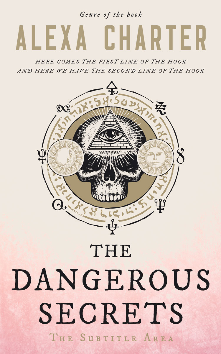 2D view of Premade Fantasy Book Cover - Pot Pourri