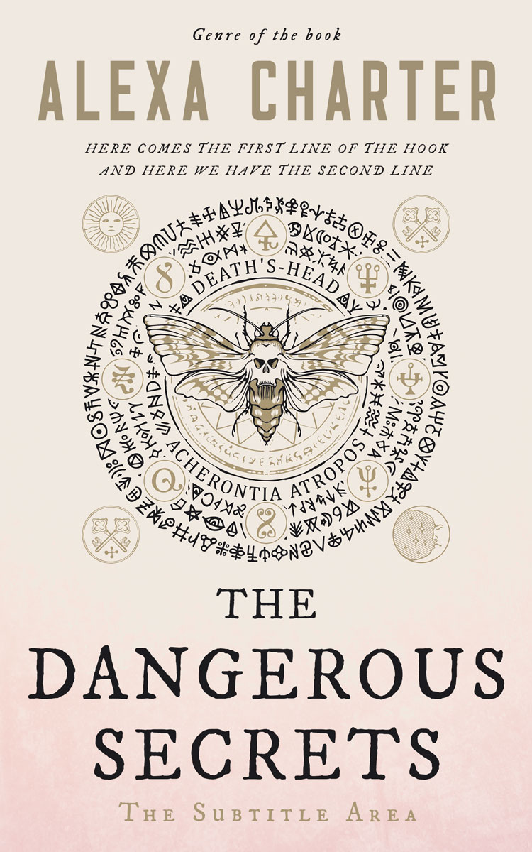 2D view of Premade Horror Book Cover - Pot Pourri