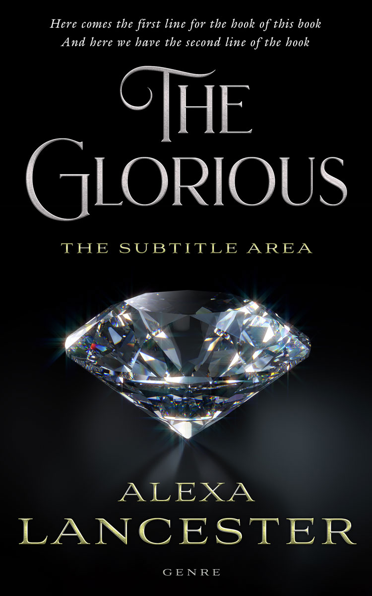 2D view of Premade Romance Book Cover - Woodsmoke