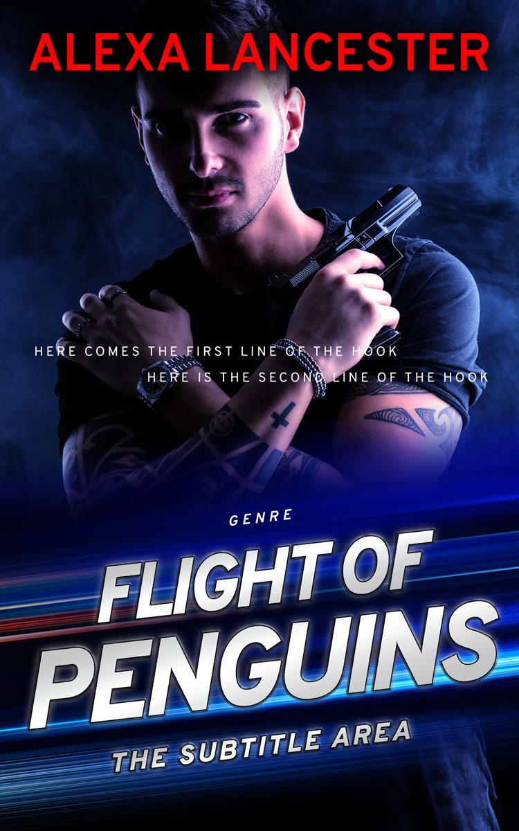 2D view of Premade Action & Adventure Book Cover - Haiti